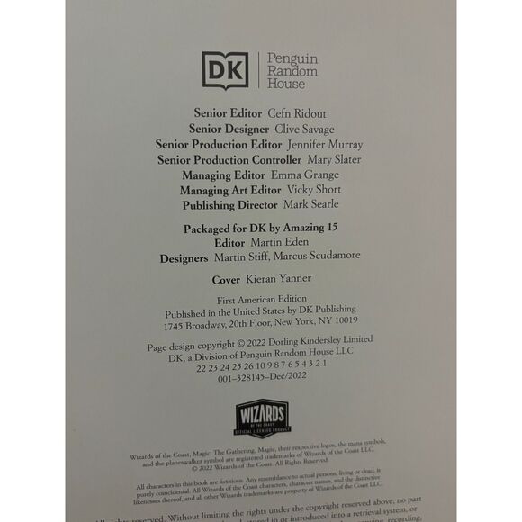 Magic The Gathering The Visual Guide Hardcover Edition-New! - Picture 5 of 11